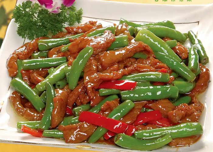 四季豆炒肉
